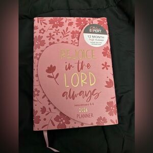 Pink Floral 2026 Planner